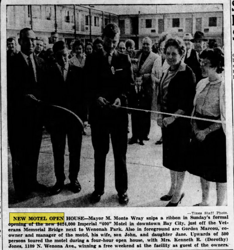 Imperial 400 Motel - Nov 18 1963 Article